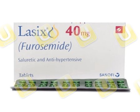 Scatola di Lasix, furosemide 40 mg, con blister di compresse